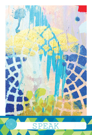 Speak Journal Card